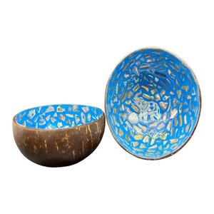 Meilleur prix bols en coquille de noix de coco faits à la main motif rond écologique naturel du Vietnam pour un usage commercial alimentaire - Product Image 4