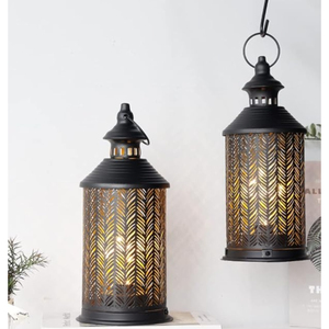 Linterna de decoración moderna para el hogar linterna de diseño de recorte de Metal creativo para Diwali decoración de Navidad linterna portavelas a bajo precio - Product Image 1