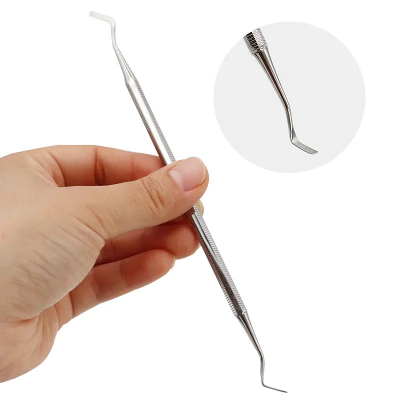 Double End Stainless Steel Dental Gingival Retraction Cord Packer Dental Scaler Dental Gum Separator Isolation Surgical Tool