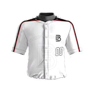 Uniforme de baseball Maillots de softball et pantalon OEM Uniforme de baseball séchage rapide sur mesure uniforme brodé de baseball - Product Image 5