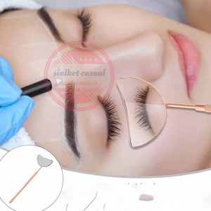 Extensiones de pestañas de acero inoxidable al por mayor espejo de mango extensiones de pestañas espejo personalizado - Product Image 6