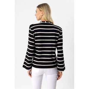 Sudadera Acolchada con Bordado a Rayas en la Parte Delantera 101 - Product Image 5