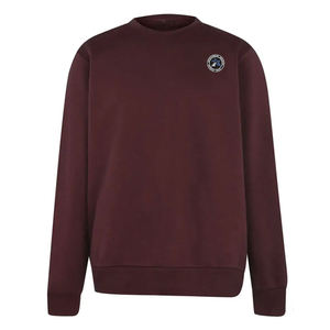 Vente en gros chandail uni personnalisé de qualité supérieure 100% coton sweat shirt imprimé graphique logo brodé pull hommes sweat ras du cou - Product Image 1