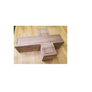 Urnas de cremación de madera hechas a mano para cenizas, urnas de cremación con logotipo personalizado clásico para cenizas de humanos, precio más bajo - Product Image 2
