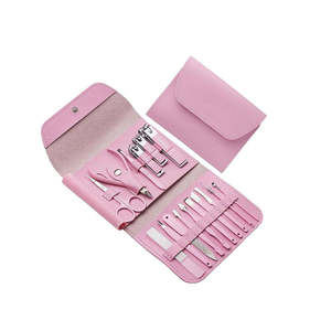 Ensemble de manucure Myrva 16 pièces en acier inoxydable, outils à ongles portables pour adultes, style classique avec emballage en sac - Product Image 5