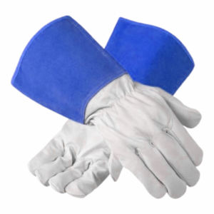 Gants de soudage TIG en cuir de vachette de qualité supérieure Gants de sécurité résistants aux flammes pour bras personnel - Product Image 2
