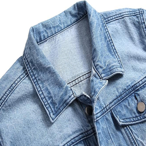 Superb Quality Plus Size Casual Slim Custom Made Denim <b>Jacket</b> Comfortable Turn Collar Winter <b>Jacket</b>-4XL New Condition - Product Image 3