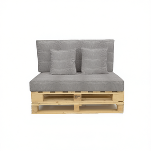 Ensemble de 4 coussins de canapé de jardin de qualité supérieure pour terrasse extérieure, en mousse et fibre, offre spéciale 57010157 - Product Image 2