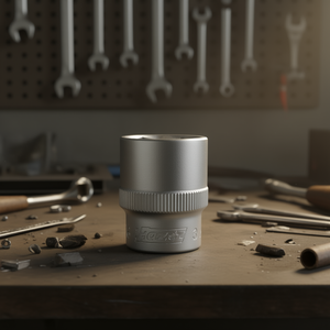 Hazet 3/8'' 6-Point Square <b>Socket</b> with Traction Profile and Knurling - Product Image 3