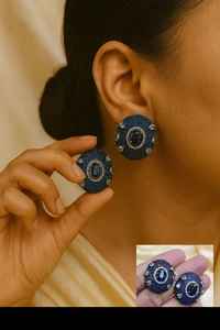 ต่างหูสตั๊ดรูปดาวเพชรแบบพรีเมี่ยมของอเมริกาพร้อมการตั้งค่านาโนที่หรูหราเป็นประกายเครื่องประดับสวมใส่ได้ทุกวันและงานปาร์ตี้ - Product Image 2