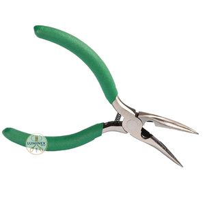 <b>Long</b> <b>Nose</b> Jewelry Pliers Stainless Steel for DIY Beading Jewelry Making Jewelry Plating-Green - Product Image 2