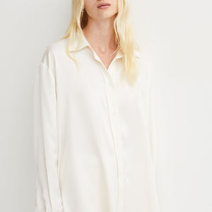 New Design Fashion Cotton Chiffon Custom Logo Printed Short Sleeves Luxury T-Shirt for Women - Product Image 2