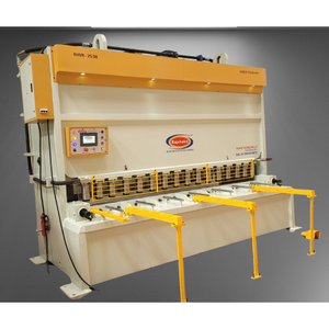 Cisaille hydraulique durable RHVR 8 100 10000x8mm acier inoxydable 10mm acier doux 60 HP coupe métal fournisseur OEM - Product Image 3