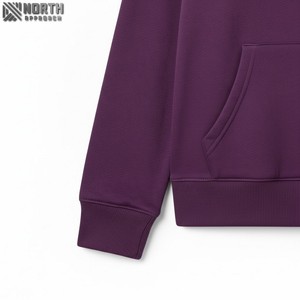 Sweat à capuche surdimensionné avec logo personnalisé hommes Streetwear haute qualité polaire coton broderie couleur sweats à capuche fabricants hommes 450 gsm sweat à capuche - Product Image 6