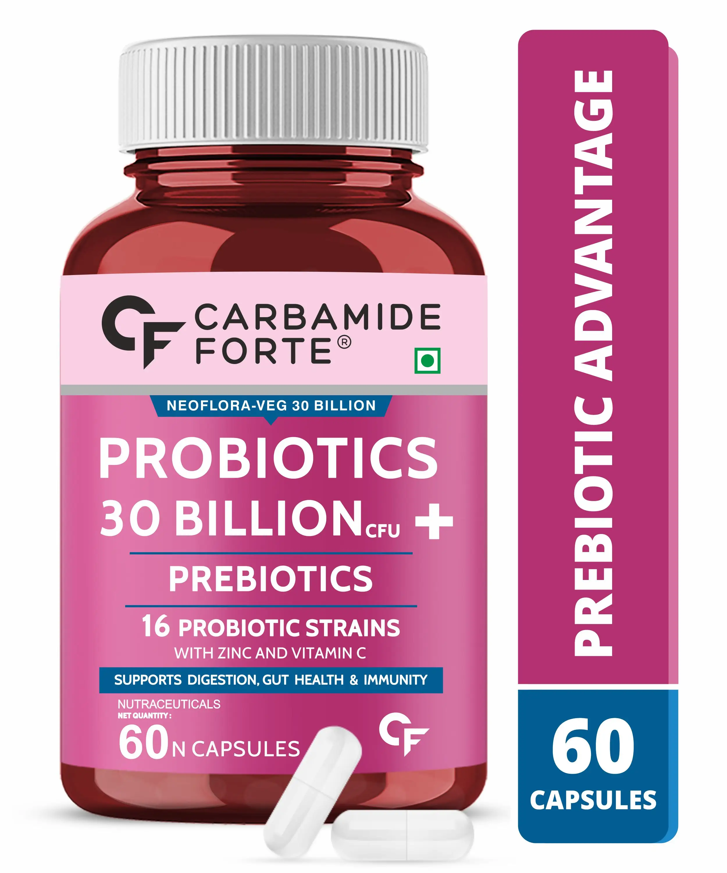 Viên Nang Probiotics Bổ Sung Probiotics Chất Lượng Cao Tốt Nhất 30 Tỷ Cho Nam Và Nữ. Hỗ Trợ Và Cải Thiện Sức Khỏe Tiêu Hóa.