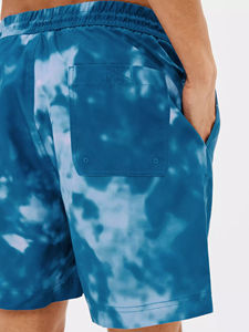 Maillots de bain pour hommes personnalisés, sportifs, à séchage rapide, respirants, sensibles, à changement de couleur, shorts de bain, shorts de plage, 1 pièce, décoration en dentelle - Product Image 4