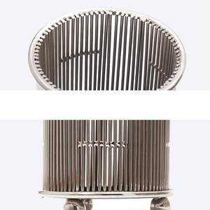 Florero de alambre de latón de diseño costero para el hogar, mesa, fiesta de boda, decoración y regalos, floreros de diferentes tamaños - Product Image 5