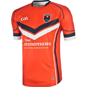 Camiseta de fútbol GAA Kit de fútbol con diseño sólido Servicio OEM disponible Set Top Style - Product Image 2