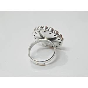 Victoria Queen Coin Bague grenat naturel faite à la main Bijoux en argent sterling 925 Bague en pierres précieuses pour femme Cadeau parfait pour elle GRS - Product Image 3