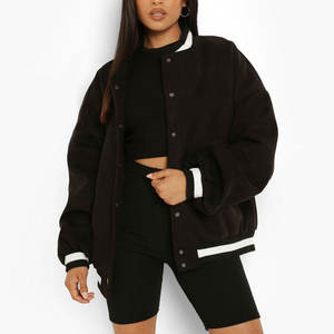 Veste universitaire pour femmes, veste streetwear personnalisée pour le collège - Product Image 1