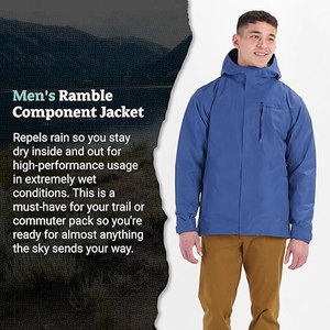 2025 New Outdoor Vintage Softshell <b>Jacket</b> Waterproof Rainproof Warm Lining Windproof <b>Lightweight</b> Loose Style Front Winter - Product Image 5