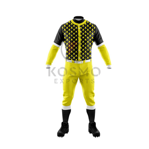 Maillots de Baseball/Softball imprimés par transfert de chaleur personnalisés de haute qualité uniformes de fermeture de bouton pour hommes adultes 100% polyester à séchage rapide - Product Image 2