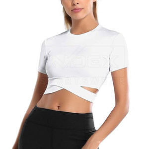 Confortable femmes haut court nouvelle mode femmes haut court à vendre OEM Service femmes haut court - Product Image 4