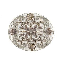 Combinaison unique conçue à chaud de 2 napperons en verre de couleur produit de cuisine tapis décoratif de table à manger pour la maison et le mariage - Product Image 1