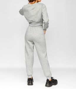 ชุดสเวตสูทสำหรับผู้หญิงชุดเสื้อฮู้ดแขนยาวหนาออกแบบโลโก้ได้ตามต้องการ - Product Image 3