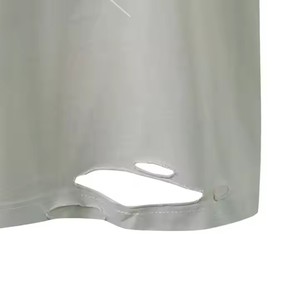 เสื้อยืดสตรีทแวร์สไตล์วินเทจของผู้ชายเสื้อยืดผ้าฝ้าย100% ไหล่หย่อนไหล่บ็อกซี่สไตล์เฮฟวี่เวทสวมใส่สบาย - Product Image 3