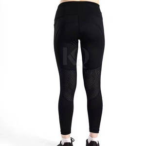 <b>Women</b> Gym Workout <b>Leggings</b> High Waist Stretchable Breathable Eco-Friendly Spandex/Polyester Fabric <b>Winter</b> Athletic Activewear - Product Image 3