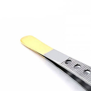 Pince à cils légère de nouveau style à bas prix, de conception OEM, multi-usage, pince à épiler d'extension de cils à la mode - Product Image 6