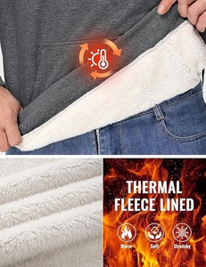 Men's Ultra Soft Sherpa Fleece Vest Casual Sportswear with Breathable Waistcoat Winter Work Use <b>Cashmere</b> Shell Woolen <b>Fabric</b> - Product Image 2