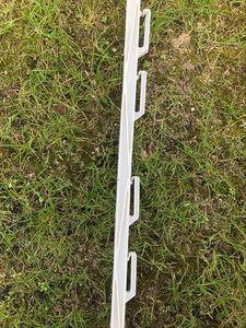 PP素材動物バリアガーデンプロテクション48インチポスト一時的な電気フェンスステップインポスト - Product Image 3