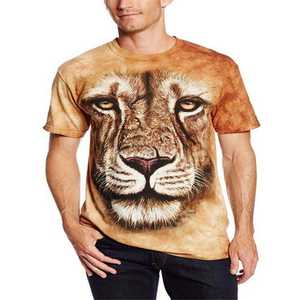 Alta calidad Aliexpress Cross Border superventas Digital 3D impreso camiseta hombres - Product Image 4