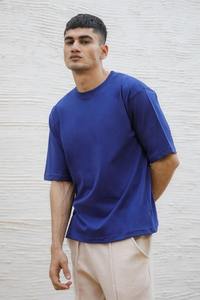 Camiseta Deportiva Holgada para Hombre, Camiseta de Entrenamiento Atlética, Tejido Elástico, Camiseta Deportiva Activa para Calle - Product Image 4