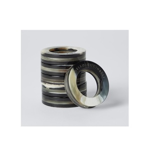 Anillos para Servilletas de Cuerno de Búfalo Natural, para Bodas y Fiestas, con Logotipo Personalizado, Decoración para Mesa de Comedor, Porta Servilletas de Cuerno Natural - Product Image 2