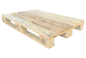 Epal 80x120cm Hai mặt Euro Pallet 4 chiều nhập cảnh tái chế vật liệu gỗ thông để vận chuyển kho lưu trữ hậu cần - Product Image 3