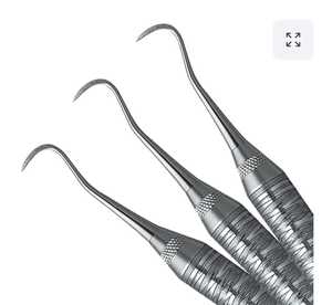 JACQUETTE Gracey Hu_Friedy Curette dentaire manuelle Détartreurs de faucilles Instruments chirurgicaux - Product Image 5