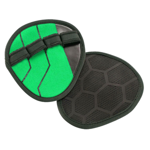 Gants de sport demi-doigts violets avec support de poignet, respirants, écologiques, en nylon/polyester/rayonne, robustes, pour haltérophilie, unisexe, avec crochets - Product Image 3