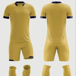 Maillot de football pour enfants personnalisable Kit complet de football pour garçons Entraînement sportif d'été Technique de coupe automatisée Argentine - Product Image 1