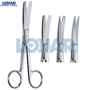 Ensemble d'instruments chirurgicaux professionnels en acier inoxydable certifiés CE, 5 pièces, ciseaux Mayo, instruments de dissection à 6 pointes émoussées - Product Image 2