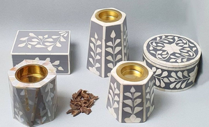 Quemador de Bakhoor árabe tradicional de gama alta Madre Perla Premium MOP Relajación Uso aromático espiritual-Nuevo modelo Almizcle de madera - Product Image 2