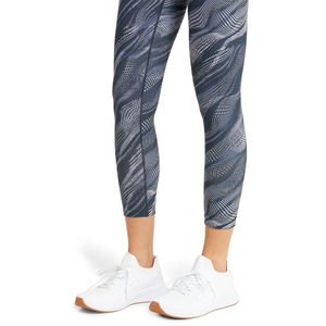 Outdoor Running Sports Tight Trousers Yoga <b>Leggings</b> With <b>Pockets</b> High Waist Ribbed Fitness Workout Women Hip Lifting OEM - Product Image 6
