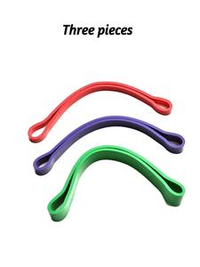 Bandes de résistance Hip Circle courtes, mini, épaisses, en spandex/polyester, haute élasticité, antidérapantes, pour exercices d'assistance, corde de traction pour la salle de sport - Product Image 6