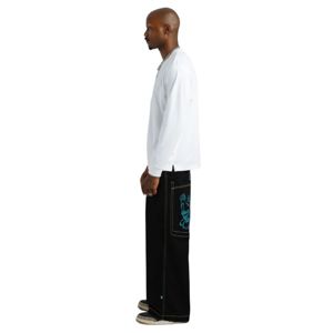 Dark Stone Artistical Uprising Denim 26 pulgadas inferior artículo de coleccionista de existencias limitadas con etiquetador icónico y etiquetas originales - Product Image 4