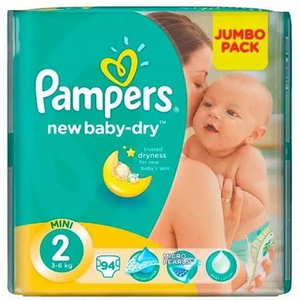 Pampers Swaddlers Couches, Taille P-1, P-2, P-3, Nouveau-né 1 2 3 4 5 6-TOUTES LES TAILLES - Product Image 6