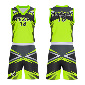 Ropa de baloncesto personalizada de alta calidad de secado rápido, transpirable, impresa digitalmente, conjuntos de camisetas de baloncesto reversibles para hombres y jóvenes - Product Image 6