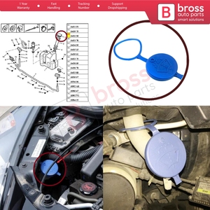 ฝาปิดถังน้ำยาล้างกระจก BSP601 รุ่น 643230 สำหรับ - Product Image 5