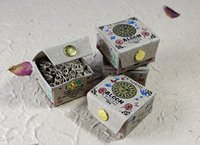 Embouts de cigarettes en papier de chanvre à graines de fleurs, pour la fin de la consommation de cigarettes, également utilisables pour les bougies et les cadres photo